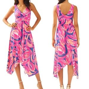 Lilly Pulitzer Sloane jersey midi dress